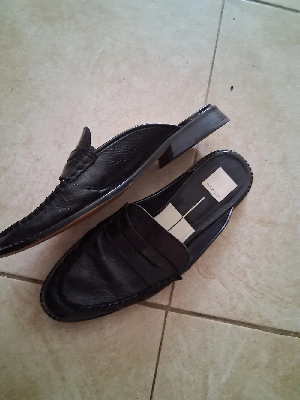 Dolce Vita slip mule